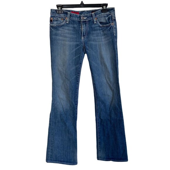 AG Adriano Goldschmied Jeans Womens 27R (actual 30x32) Angel Boot Cut Low Rise - Picture 1 of 6